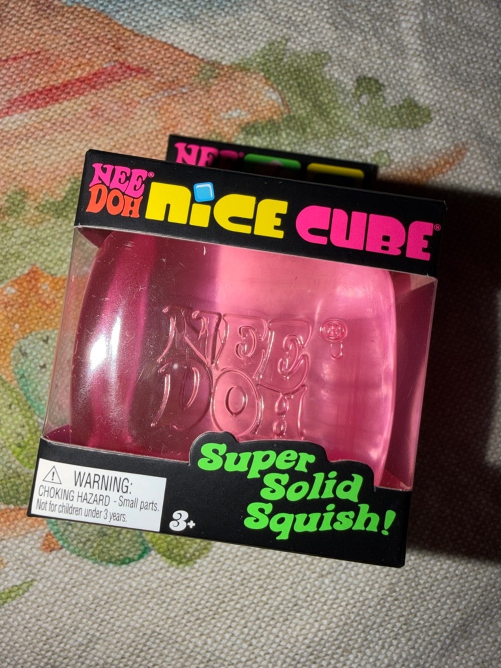 Nice Cube Super Solid Squish! Pink